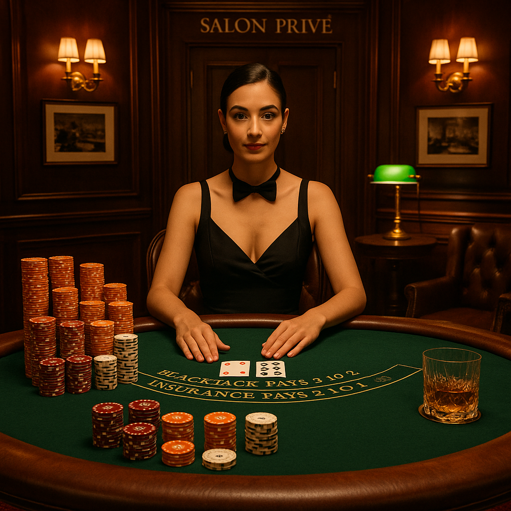 GXmble - Live Blackjack - Croupiers en Direct