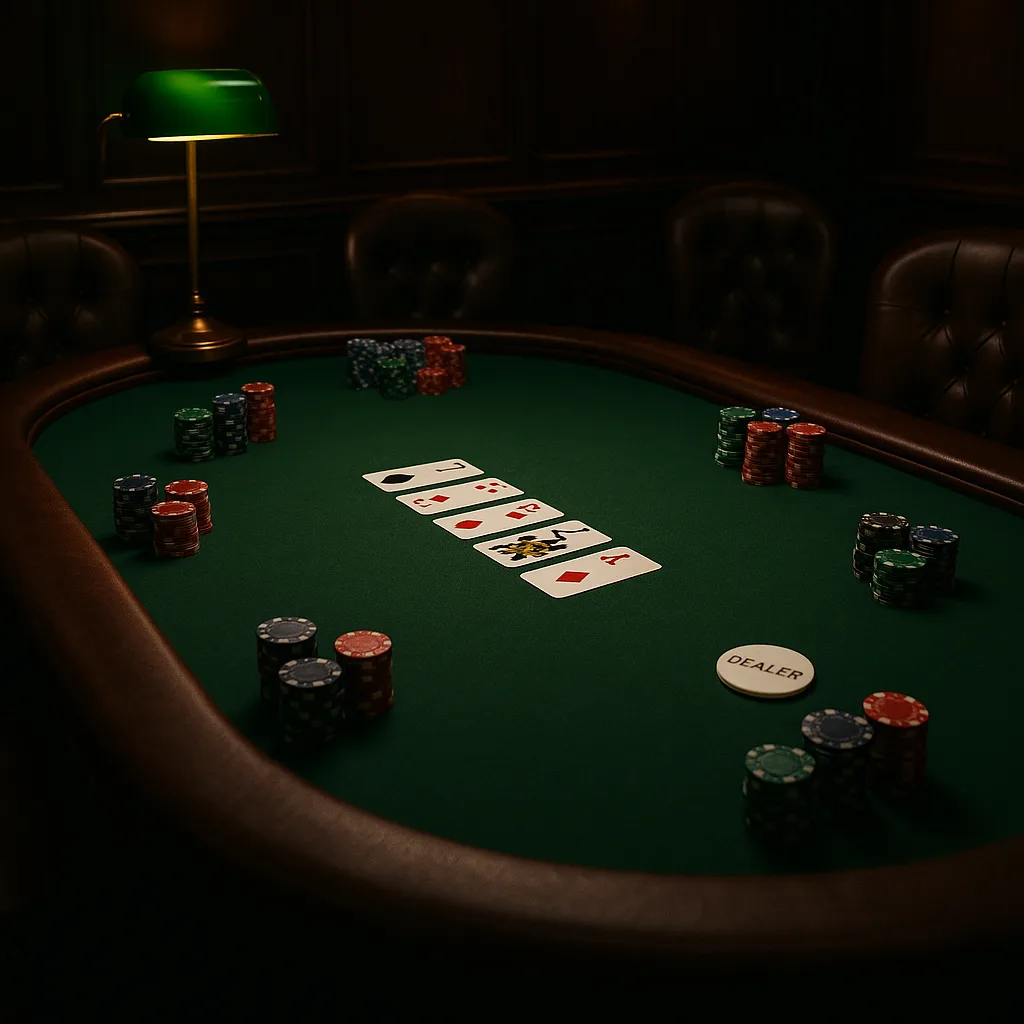 GXmble - Live Poker - Evolution Gaming