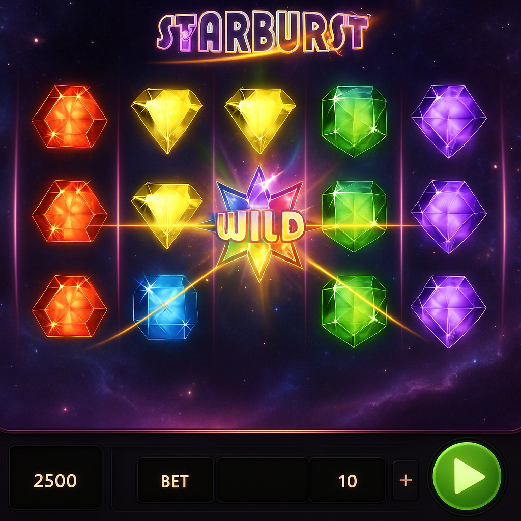 GXmble - Starburst Slot Game - Tours Gratuits