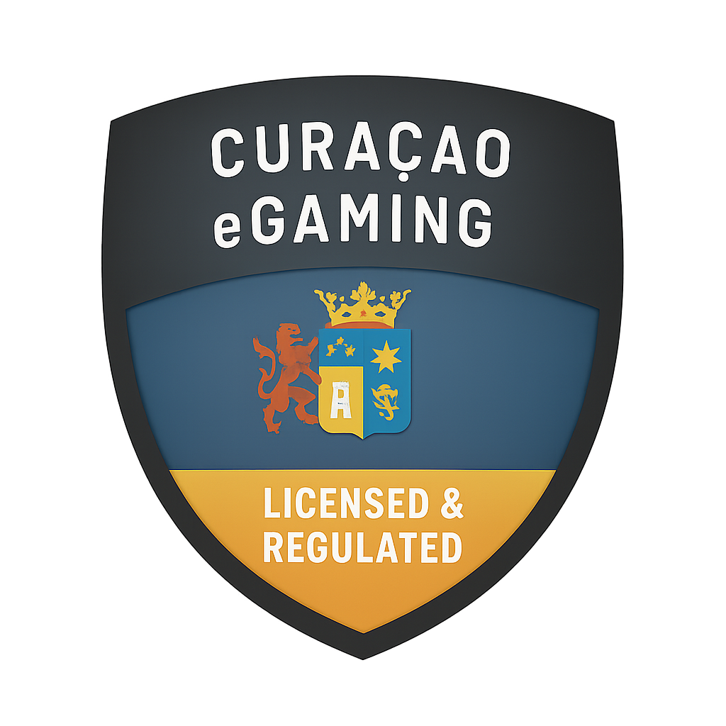 Curacao eGaming license badge - GXmble Casino regulated