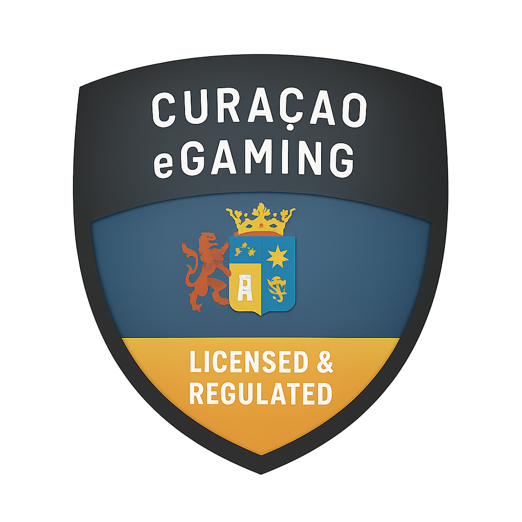 Curacao eGaming license badge - GXmble Casino regulated